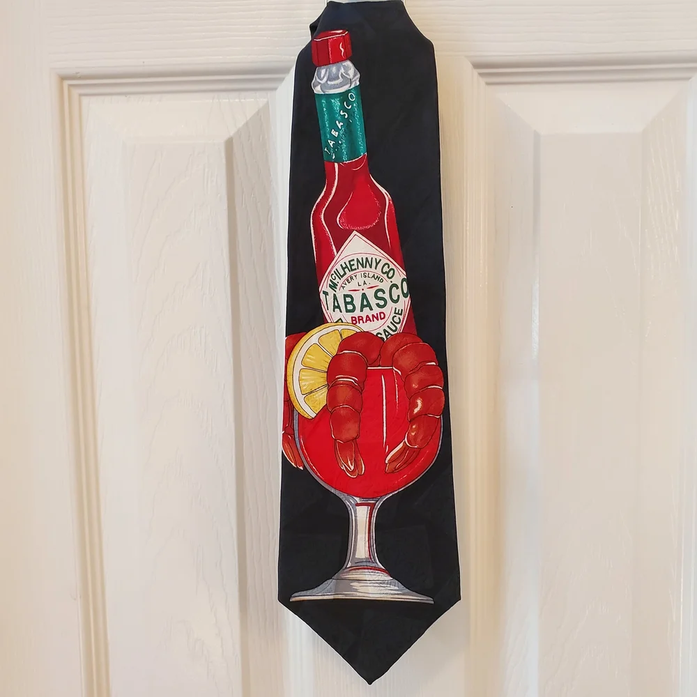 Tabasco - Bloody Mary - Themed - Men's - Silk - Necktie